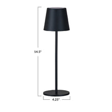 Load image into Gallery viewer, Metal LED Rechargeable Table Lamp w/ Touch Sensor

