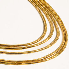 Load image into Gallery viewer, Parie Gold Layered Chain Necklace
