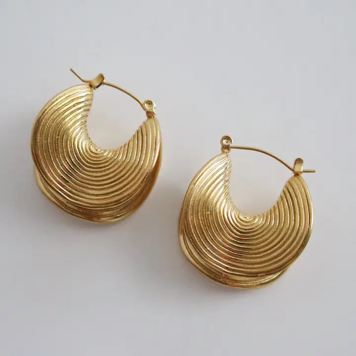 Devon Folded Hoops