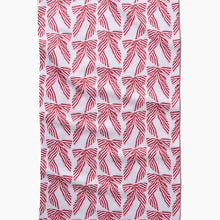 Load image into Gallery viewer, Geometry Tea Towel - Striped Bows
