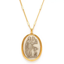 Load image into Gallery viewer, Aphrodite Vintage Cameo Necklace
