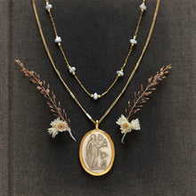 Load image into Gallery viewer, Aphrodite Vintage Cameo Necklace
