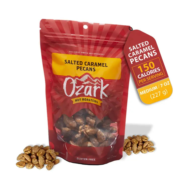 Ozark Nut Roasters - Salted Caramel Pecans