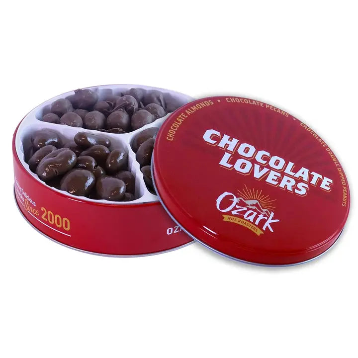 Ozark Nut Roasters - Chocolate Lovers Gift Tin