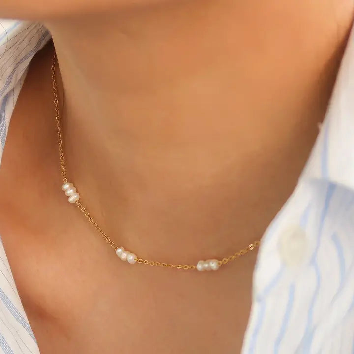 Petite Pearl Necklace