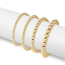 Load image into Gallery viewer, Beaded Stretch Bracelet - Gold
