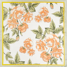 Load image into Gallery viewer, Scarf - Square Floral Garden Printed Silky Satin Bandana
