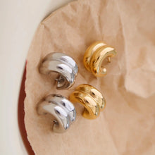 Load image into Gallery viewer, Emma Double C-Hoop Earring
