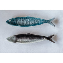 Load image into Gallery viewer, Hand-Painted Sardine Plate
