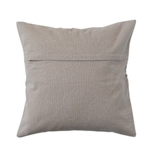 Load image into Gallery viewer, Cotton Slub Pillow w/ Suzani Embroidery
