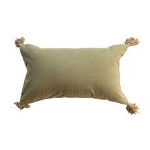 Load image into Gallery viewer, Cotton Blend Velvet Lumbar Pillow with Tiger
