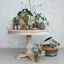 Load image into Gallery viewer, Decorative Magnesia Vintage Reproduction Carousel Leopard Shaped Container
