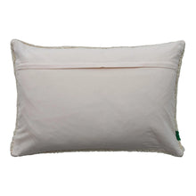 Load image into Gallery viewer, Cotton Blend Tufted Lumbar Pillow w/Snake
