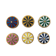 Load image into Gallery viewer, Brass &amp; Resin Striped Circus Box
