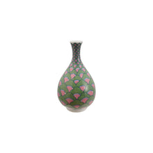 Load image into Gallery viewer, Painted Stoneware Vase with Pattern
