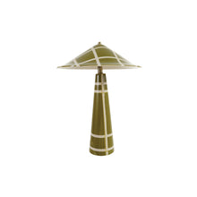 Load image into Gallery viewer, Hand-Painted Stoneware Table Lamp
