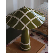 Load image into Gallery viewer, Hand-Painted Stoneware Table Lamp
