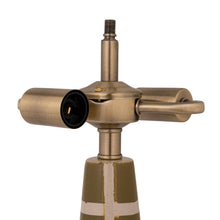 Load image into Gallery viewer, Hand-Painted Stoneware Table Lamp
