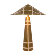 Load image into Gallery viewer, Hand-Painted Stoneware Table Lamp
