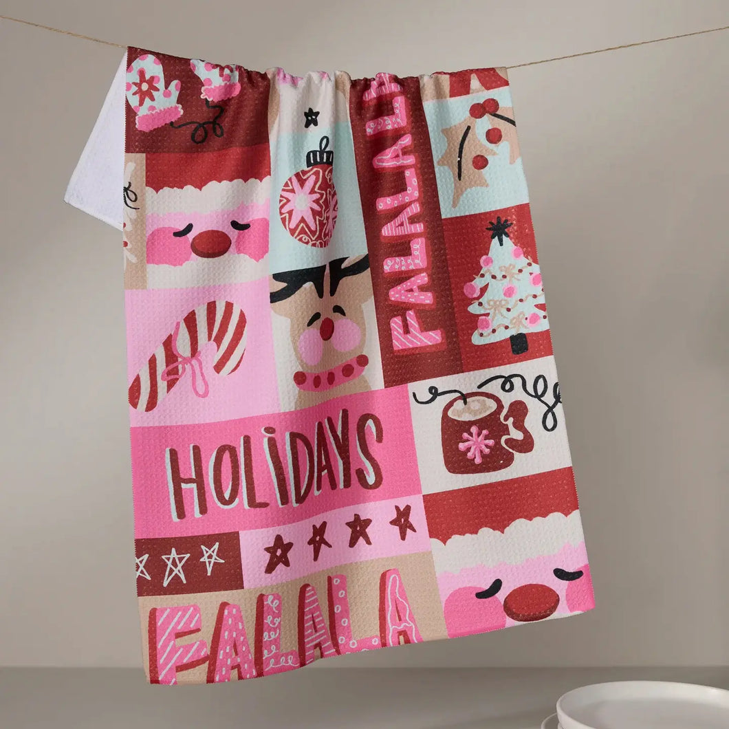 Geometry Tea Towel - Winter Wonder