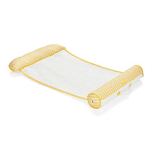Load image into Gallery viewer, FUNBOY Fabric Pool Hammock - Yellow Stripe
