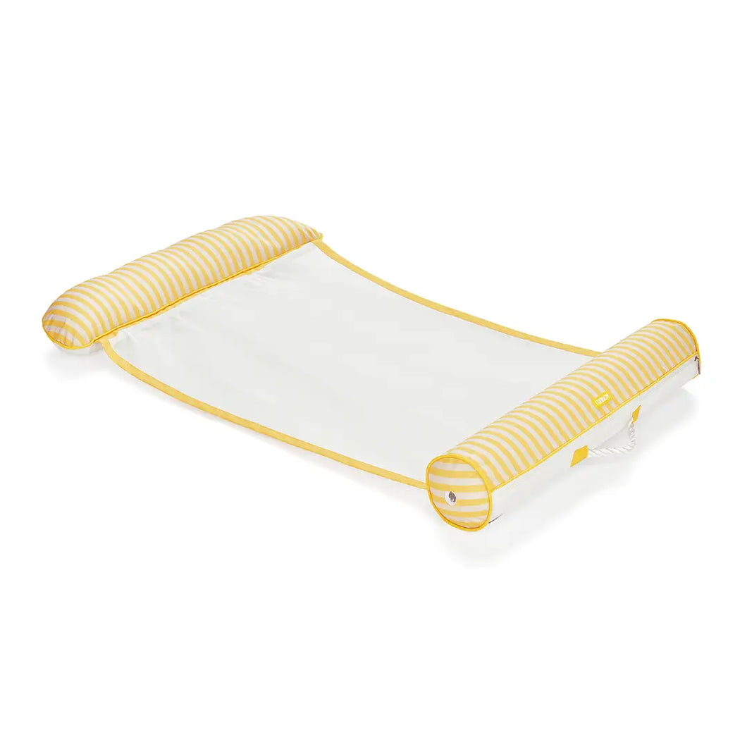 FUNBOY Fabric Pool Hammock - Yellow Stripe