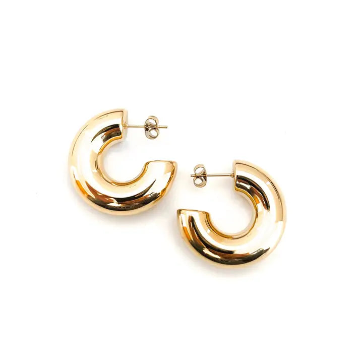 Eldon Chunky Hoop Earrings