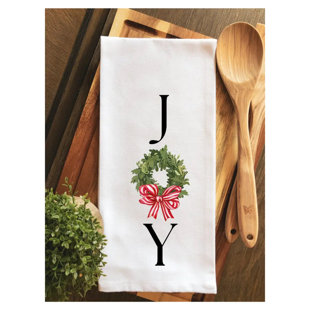 Christmas Tea Towel - Joy