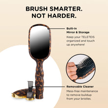 Load image into Gallery viewer, Teleties Boar Bristle Hair Brush | Tortoise
