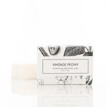 Load image into Gallery viewer, Formula 55 Vintage Peony Shea Butter Soap - Bath Bar
