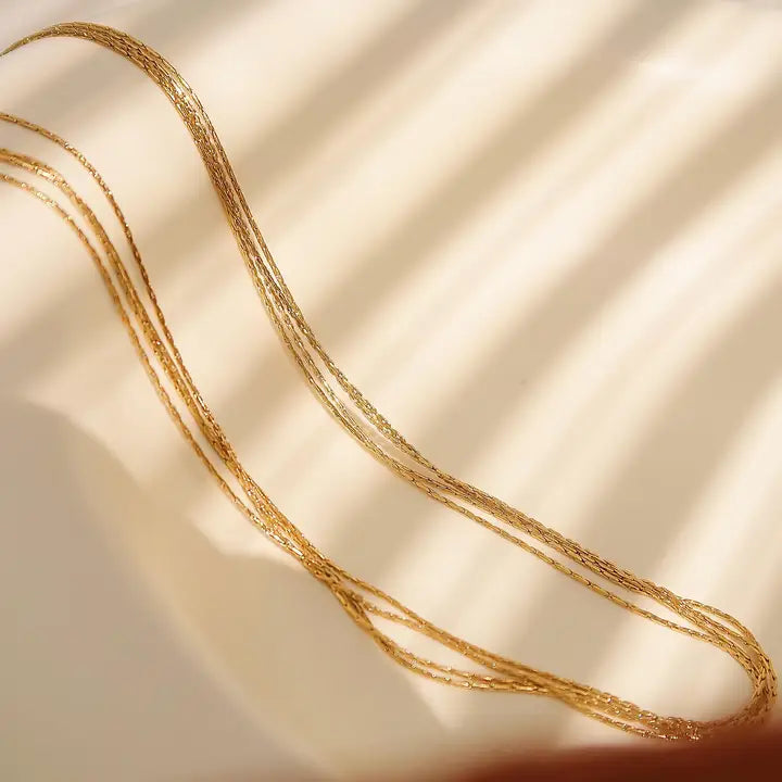 Palisse Dainty Chain Necklace