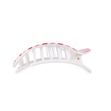 Load image into Gallery viewer, TELETIES Flat Round Hair Clip - Candy Cane
