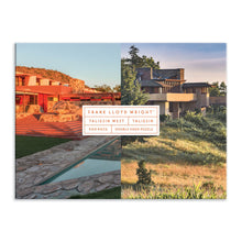 Load image into Gallery viewer, Puzzle: Frank Lloyd Wright Taliesin and Taliesin West Double-Sided 500 Piece Jigsaw Puzzle
