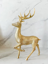 Load image into Gallery viewer, Gold Resin Deer
