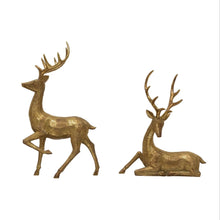 Load image into Gallery viewer, Gold Resin Deer
