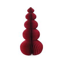 Load image into Gallery viewer, Paper Folding Honeycomb Tree - Cranberry
