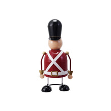 Load image into Gallery viewer, Metal Holiday Soldier with Spring
