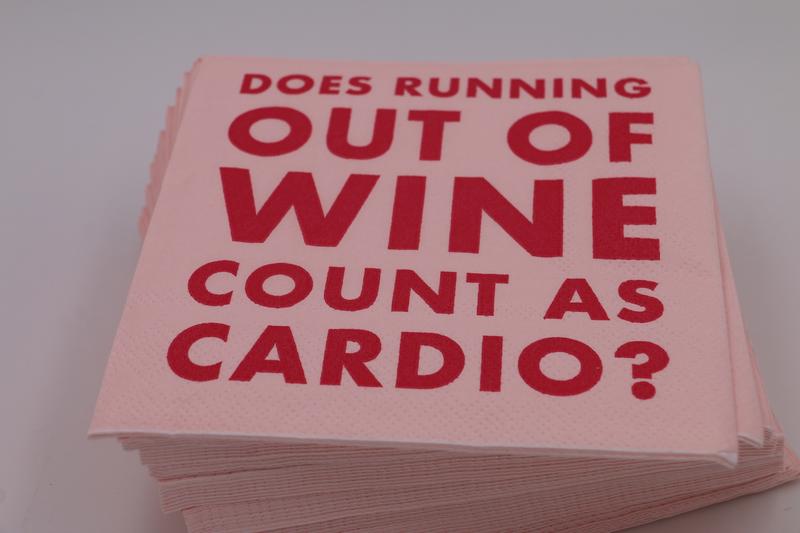 Beverage Napkins - Count as Cardio